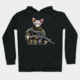 Tactical Cat Hoodie